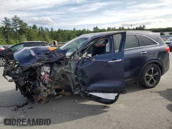 2016 Kia Sorento EX with VIN 5XYPHDA15GG051357, listed as a Copart auction lot 61668305 with Not provided miles and Salvage title. Bid and sale history available at DreamBid. Image 1.