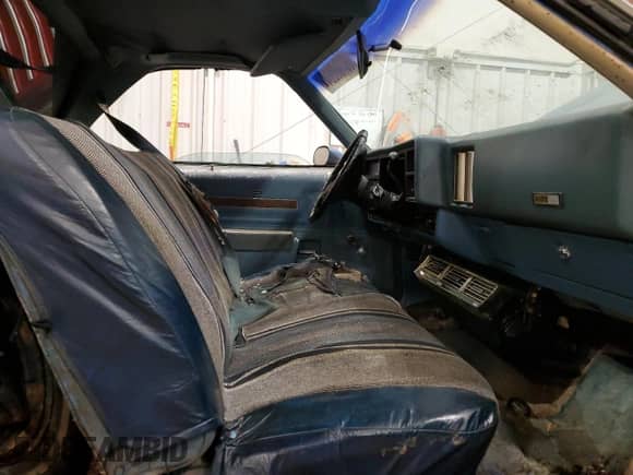 1973 Chevrolet El Camino with VIN 1D80K3K543170, listed as a Copart auction lot 80769204 with 376,241 mi miles and Clean title. Bid and sale history available at DreamBid. Image 7.