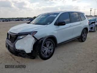 2020 Honda Passport EX-L with VIN 5FNYF7H50LB004226, listed as a Copart auction lot 85559005 with 89,220 mi miles and Salvage title. Bid and sale history available at DreamBid. Image 1.