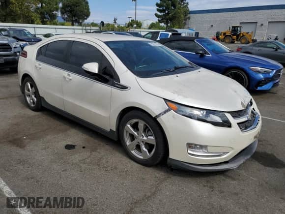 2013 Chevrolet Volt with VIN 1G1RA6E4XDU103131, listed as a Copart auction lot 85891355 with Not provided miles and Salvage title. Bid and sale history available at DreamBid. Image 4.