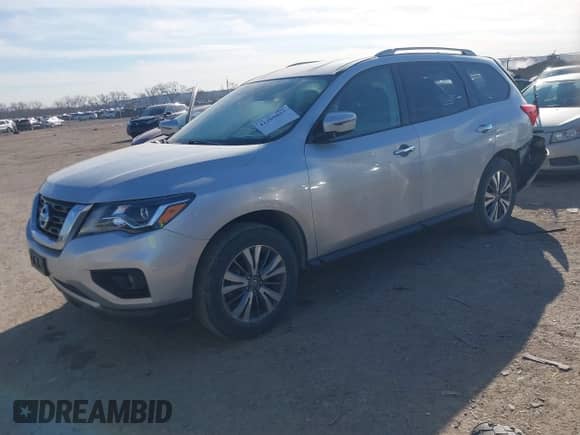 2019 Nissan Pathfinder S with VIN 5N1DR2MN7KC634430, listed as a IAAI auction lot 41289863 with 131,654 mi miles and . Bid and sale history available at DreamBid. Image 17.