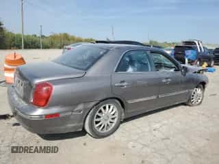2004 Hyundai XG with VIN KMHFU45E34A289509, listed as a Copart auction lot 70572294 with Not provided miles and Salvage title. Bid and sale history available at DreamBid. Image 3.