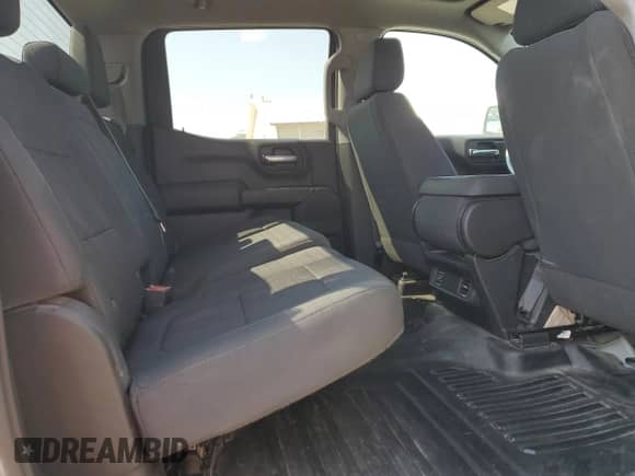 2021 Chevrolet Silverado 1500 Work Truck with VIN 3GCUYAEF6MG269053, listed as a Copart auction lot 80460515 with 61,174 mi miles and Salvage title. Bid and sale history available at DreamBid. Image 10.