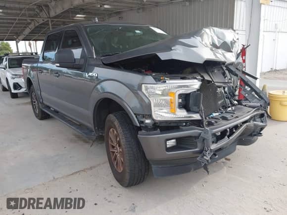 2018 Ford F-150 XL z VIN 1FTEW1EP9JFE66881, wystawiony jako IAAI lot #43241761 z przebiegiem 112 089 mil mil oraz . Historia ofert i sprzedaży dostępna na DreamBid. Obrazek 1.