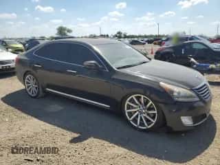 2014 Hyundai Equus Ultimate z VIN KMHGH4JH1EU084165, wystawiony jako Copart lot #73370204 z przebiegiem 143 108 mil mil oraz Szkoda całkowita • Salvage title. Historia ofert i sprzedaży dostępna na DreamBid. Obrazek 4.