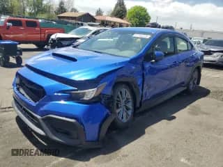 2024 Subaru WRX with VIN JF1VBAB64R9807563, listed as a Copart auction lot 57144225 with 11,692 mi miles and Salvage title. Bid and sale history available at DreamBid. Image 1.