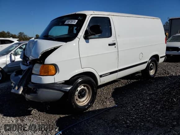 1999 Dodge Cargo with VIN 2B7HB11X9XK530023, listed as a Copart auction lot 76975974 with 219,842 mi miles and Salvage title. Bid and sale history available at DreamBid. Image 1.