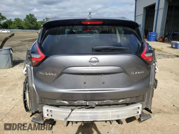 2022 Nissan Murano SV with VIN 5N1AZ2BS1NC109251, listed as a Copart auction lot 69111265 with 97,687 mi miles and Salvage title. Bid and sale history available at DreamBid. Image 6.