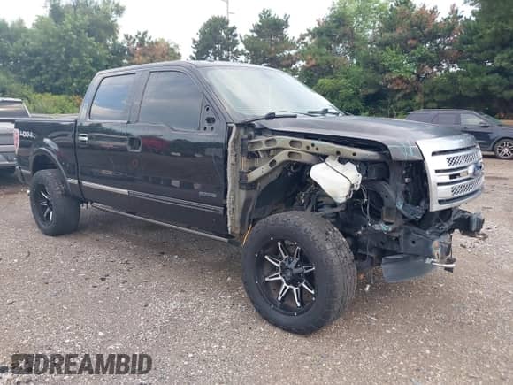 2013 Ford F-150 XL with VIN 1FTFW1ET8DFC32981, listed as a IAAI auction lot 42747652 with 167,299 mi miles and . Bid and sale history available at DreamBid. Image 1.