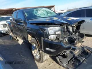 2023 Nissan Frontier SV with VIN 1N6ED1FK1PN625087, listed as a IAAI auction lot 41735642 with 30,054 mi miles and . Bid and sale history available at DreamBid. Image 1.