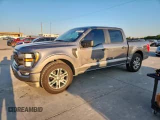 2023 Ford F-150 XL with VIN 1FTEW1CP4PFC14306, listed as a Copart auction lot 80570205 with 61,088 mi miles and Salvage title. Bid and sale history available at DreamBid. Image 1.