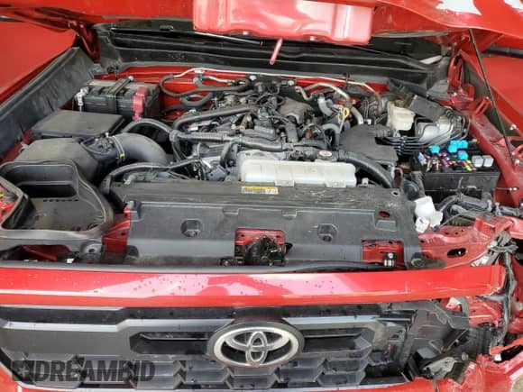 2024 Toyota Tacoma SR5 with VIN 3TYLB5JN8RT009946, listed as a Copart auction lot 62563025 with 17,752 mi miles and Salvage title. Bid and sale history available at DreamBid. Image 11.