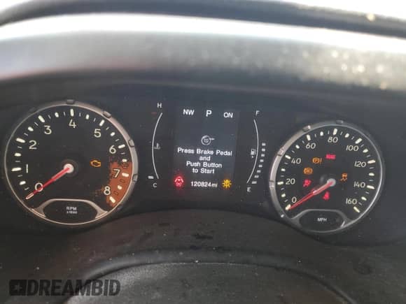 2018 Jeep Renegade Latitude with VIN ZACCJBBB3JPG99186, listed as a Copart auction lot 62943845 with 120,824 mi miles and Salvage title. Bid and sale history available at DreamBid. Image 9.