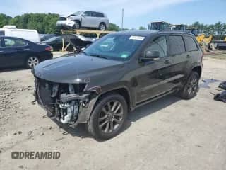 2016 Jeep Grand Cherokee Limited с VIN 1C4RJFBG4GC474639, выставлен на аукционе Copart как лот 64173464 с пробегом 81 408 миль миль и Списание • Salvage title. История ставок и продаж доступна на DreamBid. Изображение 1.