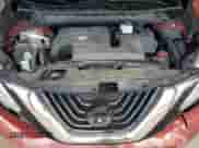 2017 Nissan Murano S with VIN 5N1AZ2MH9HN181986, listed as a Copart auction lot 85515835 with 53,887 mi miles and Salvage title. Bid and sale history available at DreamBid. Image 12.