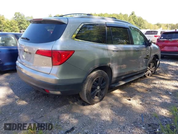 2016 Honda Pilot EX with VIN 5FNYF6H38GB090643, listed as a IAAI auction lot 43122683 with 86,063 mi miles and . Bid and sale history available at DreamBid. Image 4.