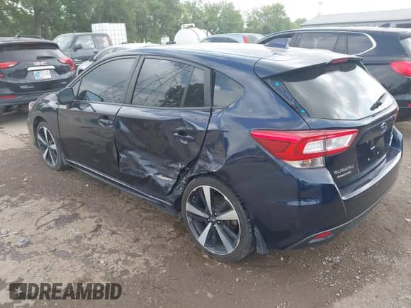 2019 Subaru Impreza Special Sports with VIN 4S3GTAM64K3760945, listed as a IAAI auction lot 42835847 with 69,090 mi miles and . Bid and sale history available at DreamBid. Image 3.