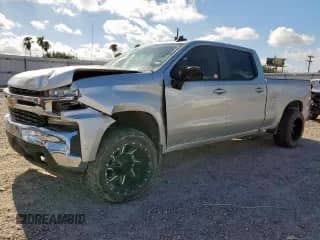 2019 Chevrolet Silverado 1500 LT with VIN 3GCPWCEK9KG277530, listed as a Copart auction lot 66117505 with 125,718 mi miles and Salvage title. Bid and sale history available at DreamBid. Image 1.