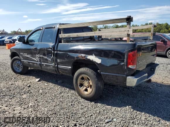 2004 Dodge 1500 SLT with VIN 1D7HU18D14S502018, listed as a Copart auction lot 72074895 with 143,545 mi miles and Salvage title. Bid and sale history available at DreamBid. Image 2.