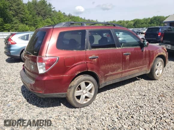 2009 Subaru Forester X with VIN JF2SH63699G728779, listed as a Copart auction lot 58934935 with 175,129 mi miles and Clean title. Bid and sale history available at DreamBid. Image 3.
