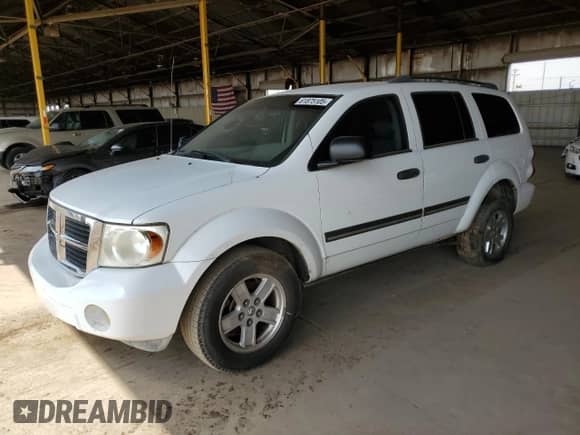 2007 Dodge Durango with VIN 1D8HD48K47F540934, listed as a Copart auction lot 61875105 with 136,875 mi miles and Clean title. Bid and sale history available at DreamBid. Image 1.