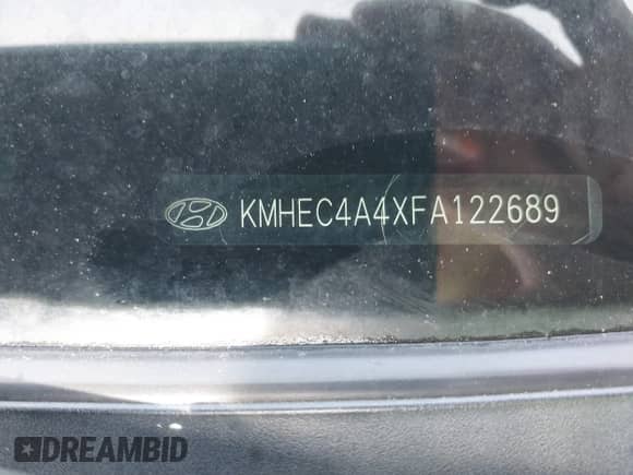 2015 Hyundai Sonata Limited z VIN KMHEC4A4XFA122689, wystawiony jako IAAI lot #42103660 z przebiegiem 152 888 mil mil oraz . Historia ofert i sprzedaży dostępna na DreamBid. Obrazek 9.