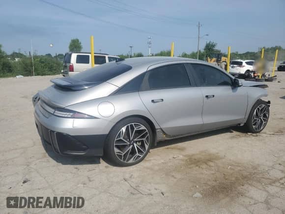 2023 Hyundai Ioniq 6 SEL с VIN KMHM34AA7PA039918, выставлен на аукционе Copart как лот 66541265 с пробегом 27 399 миль миль и Списание • Salvage title. История ставок и продаж доступна на DreamBid. Изображение 3.
