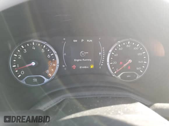 2018 Jeep Renegade Altitude with VIN ZACCJABB8JPG74732, listed as a Copart auction lot 71857075 with 81,449 mi miles and Salvage title. Bid and sale history available at DreamBid. Image 9.