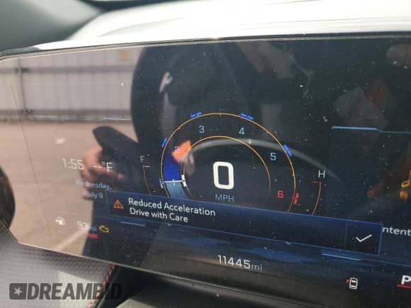2025 Chevrolet Equinox FWD RS с VIN 3GNAXLEG2SL105787, выставлен на аукционе Copart как лот 63820565 с пробегом 11 445 миль миль и Списание • Salvage title. История ставок и продаж доступна на DreamBid. Изображение 9.