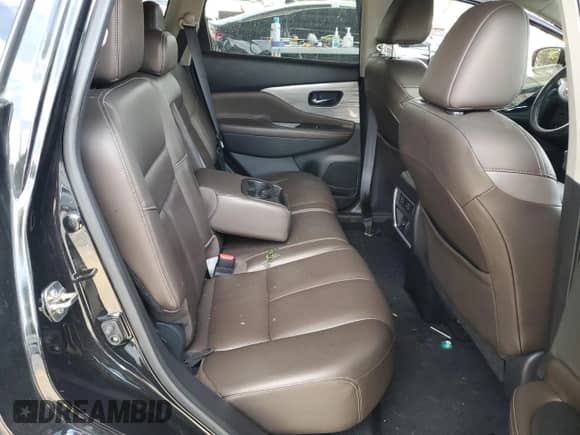 2018 Nissan Murano Platinum z VIN 5N1AZ2MG2JN146378, wystawiony jako Copart lot #66215625 z przebiegiem Nie podano mil oraz Szkoda całkowita • Salvage title. Historia ofert i sprzedaży dostępna na DreamBid. Obrazek 10.