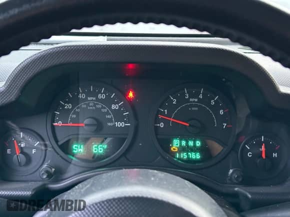 2007 Jeep Wrangler Unlimited X с VIN 1J8GA39147L156911, выставлен на аукционе Copart как лот 60941945 с пробегом 115 766 миль миль и Чистый • Clean title. История ставок и продаж доступна на DreamBid. Изображение 8.