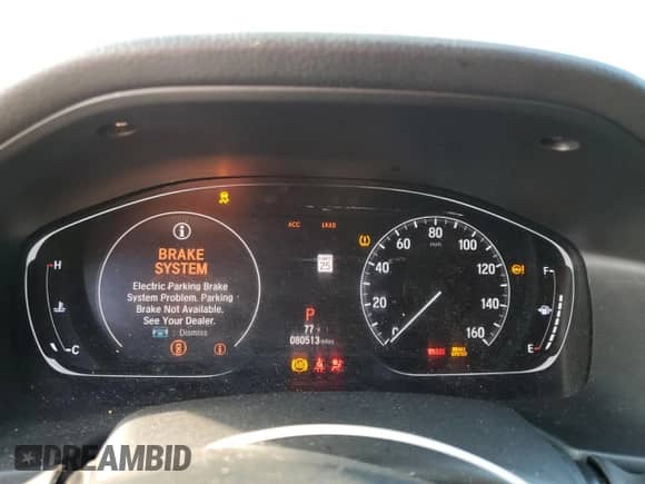 2019 Honda Accord Sport с VIN 1HGCV2F38KA023262, выставлен на аукционе Copart как лот 80083595 с пробегом 80 513 миль миль и Списание • Salvage title. История ставок и продаж доступна на DreamBid. Изображение 9.