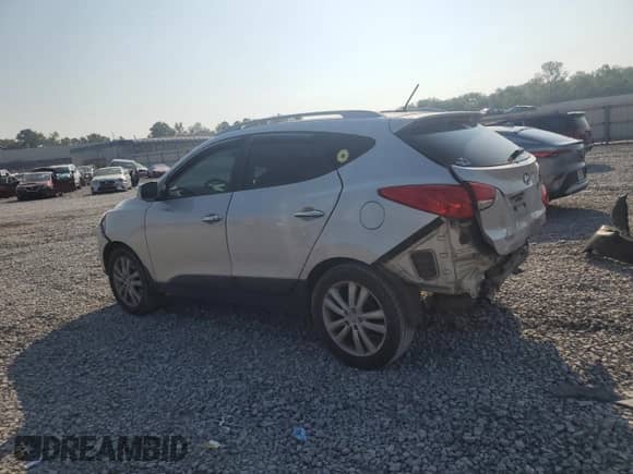 2013 Hyundai Tucson Limited с VIN KM8JU3AC6DU637729, выставлен на аукционе Copart как лот 69506985 с пробегом 156 987 миль миль и Списание • Salvage title. История ставок и продаж доступна на DreamBid. Изображение 2.