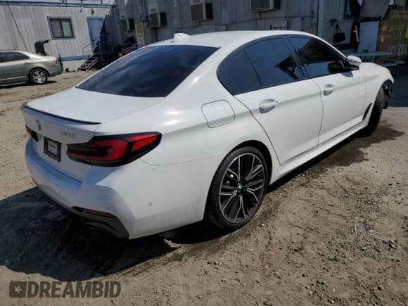 2023 BMW 5 Series 530i с VIN WBA53BH07PWY02269, выставлен на аукционе Copart как лот 80482215 с пробегом 25 707 миль миль и Списание • Salvage title. История ставок и продаж доступна на DreamBid. Изображение 3.