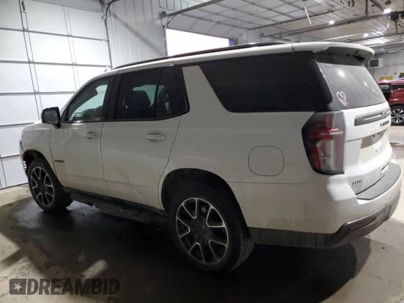 2024 Chevrolet Tahoe RST с VIN 1GNSKRKD8RR310985, выставлен на аукционе Copart как лот 85517464 с пробегом 3 274 миль миль и Списание • Salvage title. История ставок и продаж доступна на DreamBid. Изображение 2.