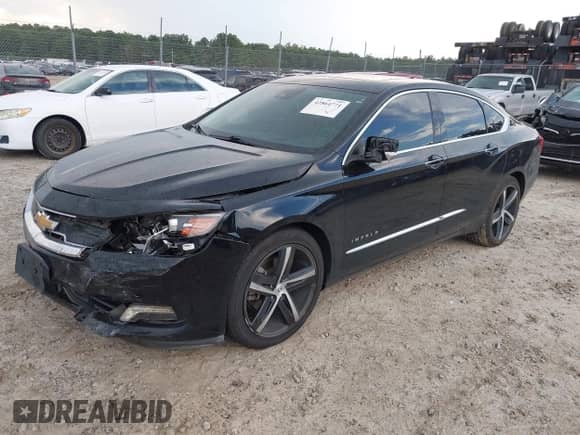 2018 Chevrolet Impala Premier with VIN 2G1125S36J9113776, listed as a IAAI auction lot 42864771 with 68,000 mi miles and . Bid and sale history available at DreamBid. Image 2.