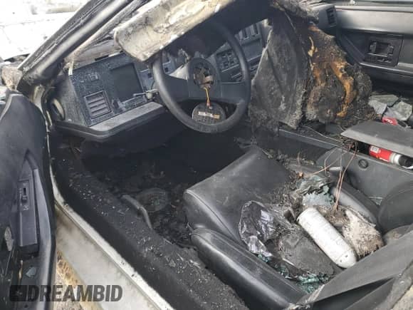 1984 Chevrolet Corvette with VIN 1G1AY078XE5117421, listed as a Copart auction lot 80831414 with Not provided miles and Salvage title. Bid and sale history available at DreamBid. Image 8.