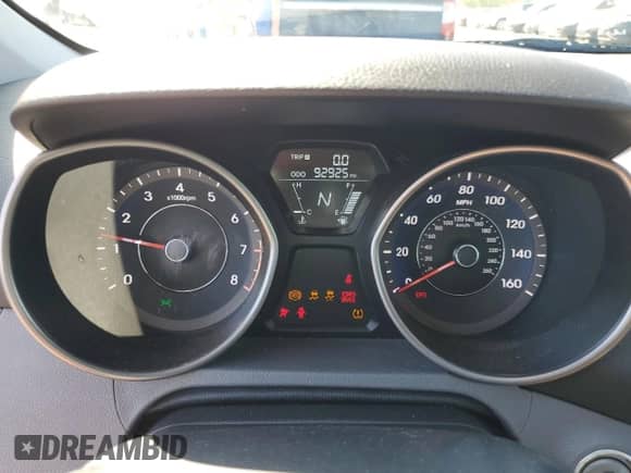 2013 Hyundai Elantra GLS с VIN 5NPDH4AE7DH164429, выставлен на аукционе Copart как лот 81094365 с пробегом 92 925 миль миль и Списание • Salvage title. История ставок и продаж доступна на DreamBid. Изображение 9.