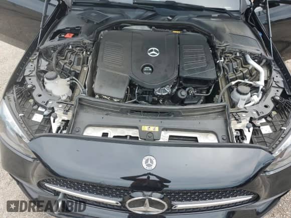 2023 Mercedes-Benz C 300 with VIN W1KAF4GB3PR144218, listed as a Copart auction lot 67360605 with 28,672 mi miles and Salvage title. Bid and sale history available at DreamBid. Image 11.