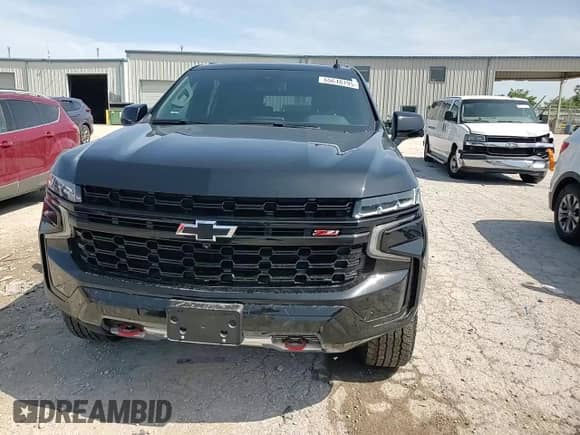 2024 Chevrolet Tahoe Z71 with VIN 1GNSKPKD3RR119897, listed as a Copart auction lot 65618195 with 28,171 mi miles and Salvage title. Bid and sale history available at DreamBid. Image 13.