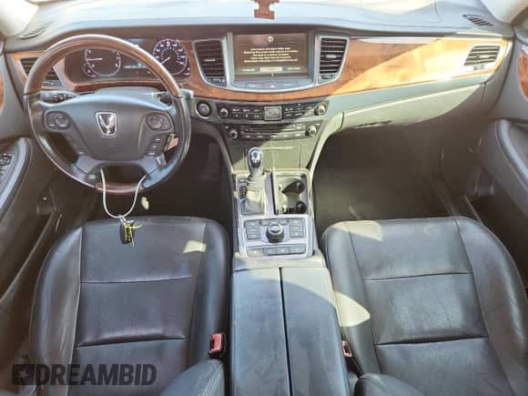 2014 Hyundai Equus Ultimate с VIN KMHGH4JH6EU090771, выставлен на аукционе Copart как лот 84063885 с пробегом 125 670 миль миль и Списание • Salvage title. История ставок и продаж доступна на DreamBid. Изображение 8.