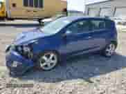 2014 Chevrolet Sonic LTZ with VIN 1G1JE6SB7E4131264, listed as a Copart auction lot 70743035 with 130,070 mi miles and Salvage title. Bid and sale history available at DreamBid. Image 1.