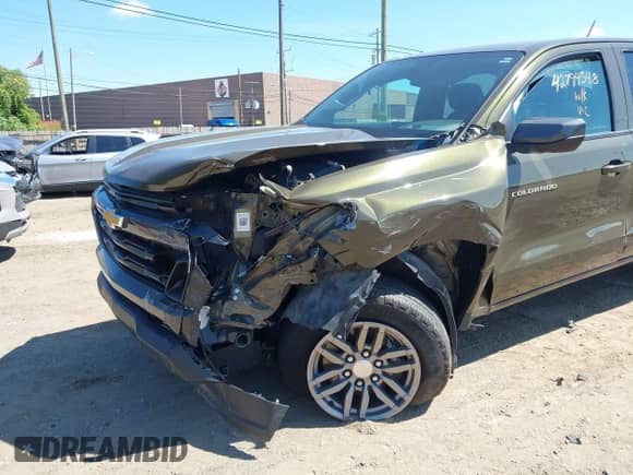 2023 Chevrolet Colorado 4WD LT с VIN 1GCPTCEK6P1132315, выставлен на аукционе IAAI как лот 42794548 с пробегом 20 333 миль миль и . История ставок и продаж доступна на DreamBid. Изображение 6.