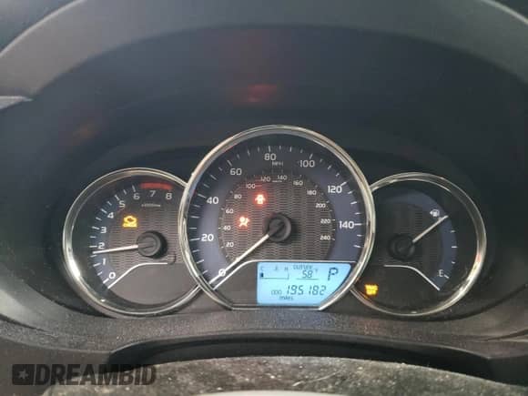 2016 Toyota Corolla L z VIN 2T1BURHE1GC541236, wystawiony jako Copart lot #84993375 z przebiegiem 195 182 mil mil oraz Szkoda całkowita • Salvage title. Historia ofert i sprzedaży dostępna na DreamBid. Obrazek 9.