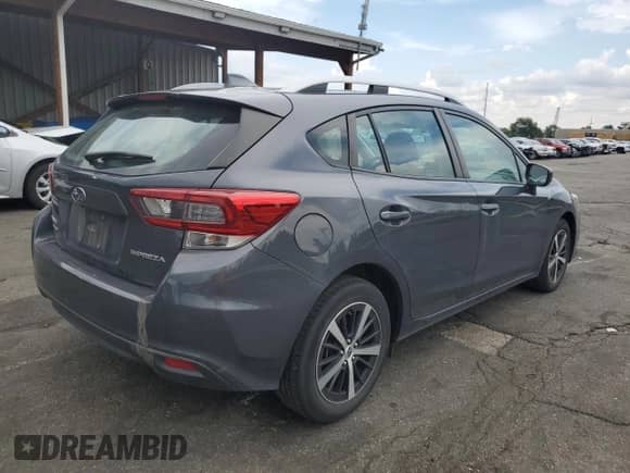 2023 Subaru Impreza Premium z VIN 4S3GTAD67P3707373, wystawiony jako Copart lot #66092855 z przebiegiem 12 274 mil mil oraz Szkoda całkowita • Salvage title. Historia ofert i sprzedaży dostępna na DreamBid. Obrazek 3.