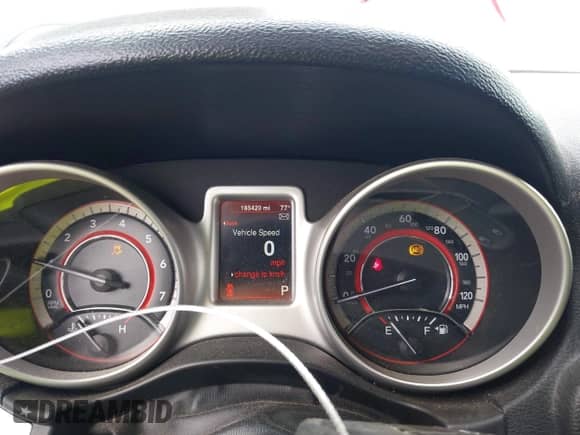 2015 Dodge Journey SXT with VIN 3C4PDCBG5FT743439, listed as a IAAI auction lot 43285964 with 185,420 mi miles and . Bid and sale history available at DreamBid. Image 7.