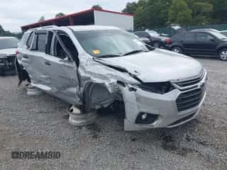 2019 Chevrolet Traverse Premier z VIN 1GNEVKKW0KJ217489, wystawiony jako IAAI lot #43109332 z przebiegiem 92 477 mil mil oraz . Historia ofert i sprzedaży dostępna na DreamBid. Obrazek 1.