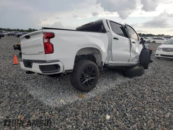 2024 Chevrolet Silverado 1500 Custom с VIN 3GCPABEK3RG334680, выставлен на аукционе Copart как лот 67354625 с пробегом Не указан миль и Списание • Salvage title. История ставок и продаж доступна на DreamBid. Изображение 3.