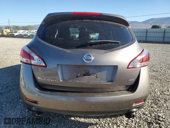 2012 Nissan Murano S with VIN JN8AZ1MW5CW204927, listed as a Copart auction lot 82264915 with 88,392 mi miles and Salvage title. Bid and sale history available at DreamBid. Image 6.