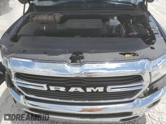 2021 Ram 1500 Big Horn z VIN 1C6RREFG5MN801831, wystawiony jako Copart lot #57651035 z przebiegiem 130 810 mil mil oraz Nie do naprawy • Non repairable. Historia ofert i sprzedaży dostępna na DreamBid. Obrazek 11.